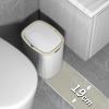 Garbage Bin for Kitchen 3.1 Gallon Household Trash Can with Lid Simple Automatic Touchless Trash Can Oval Induction Garbage Can for Kitchen Bedroom Living Room Office Garbage storage bucket Wastebaske view 4
