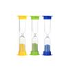 EXCEART 5pcs Colorful Sand Timer Hourglass Sandglass Timers for Games Cooking and Home Decor Random Colors Fun Timing Decor view 1