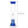 EXCEART 5pcs Colorful Sand Timer Hourglass Sandglass Timers for Games Cooking and Home Decor Random Colors Fun Timing Decor view 3
