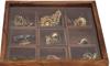 Antique Nautical Masala Box with Glass On Top & Wooden Spoon Spice Rack/Spice Box Gift Item view 3
