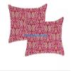 The Harry Creations 100% Cotton Bedspread Indian Quilt Bohemian Cover Bedding Crafted Bed Cover Art Bed Handmade Kantha Blanket Ethnic Ikat Print Quilt (Pink, King 90"x108" with Sham Covers) view 3