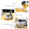 1l Stainless Steel Teapot Removable Infuser for Black Tea Tea Pot Kettle Infuser for view 3