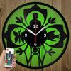 LED Vinyl Clock - Light Vinyl Wall Clock - Biology - Custom Original Gift - Art LED Clock Design - Personalised LED Vinyl Record Wall Clock - Unique LED Light Home Decor view 1