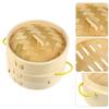 Cabilock Steamer Basket with Lid Cooking Tool for Dumplings Dim Sum and Meat Kitchen Steamer for Healthy Cooking view 4