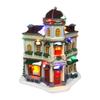 Christmas Village Restaurant - Lighted Musical Snow Village Collectible Building Houses - Perfect Addition to Your Christmas Indoor Decorations & Holiday Displays view 1