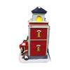 Christmas Village Animated Fire Station - Pre-lit Musical Snow Village Collectible Building - Perfect Addition to Your Christmas Indoor Decorations & Holiday Displays - Made of Resin (Moving Truck) view 2