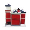 Christmas Village Animated Fire Station - Pre-lit Musical Snow Village Collectible Building - Perfect Addition to Your Christmas Indoor Decorations & Holiday Displays - Made of Resin (Moving Truck) view 4