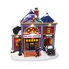 Christmas Village Animated Police Station - Pre-lit Musical Snow Village Collectible Building - Perfect Addition to Your Christmas Indoor Decorations & Holiday Displays - Made of Resin (Moving Car) view 1