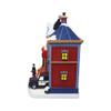 Christmas Village Animated Police Station - Pre-lit Musical Snow Village Collectible Building - Perfect Addition to Your Christmas Indoor Decorations & Holiday Displays - Made of Resin (Moving Car) view 2