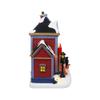 Christmas Village Animated Police Station - Pre-lit Musical Snow Village Collectible Building - Perfect Addition to Your Christmas Indoor Decorations & Holiday Displays - Made of Resin (Moving Car) view 3