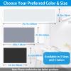 AECHY Extra Large Silicone Mat 35.3"x23.5"x0.08", Multipurpose Silicone Mat Thick Heat Resistant Mat Shipped Rolled Up Kitchen Counter Mat Waterproof Silicone Mats for Kitchen Counter Dark Gray view 2