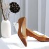 Baluue 2-Pack Clear Acrylic Shoe Display Stand Rack for Sneakers Flats Sandals Retail Store Showcase Organizer 6.69X4.72X1.96In view 3