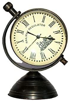 Antique Nautical Brass Watch & Clock Stand Desktop Decor Good Set of 5 Collectibel Gift Item