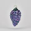 Blown Glass Grape Cluster Fruit Ornament Always Fresh view 1