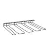 Metaltex Undershelf Wine Glass Holder, Black, 44 x 31 x 5 view 1