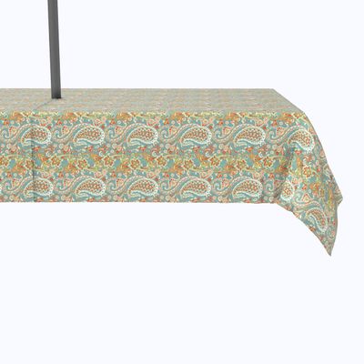 Fabric Textile Products, Inc. Water Resistant, Outdoor, 100% Polyester, 60x84, Vintage Paisley Damask