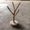 Wood Tea Cup Jewelry Holder Stand Storage Rack Home view 2