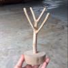 Wood Tea Cup Jewelry Holder Stand Storage Rack Home view 3