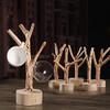 Wood Tea Cup Jewelry Holder Stand Storage Rack Home view 4