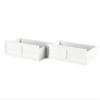AFI, Set of 2 Extra Long Drawers Queen/King/Twin XL, White view 1