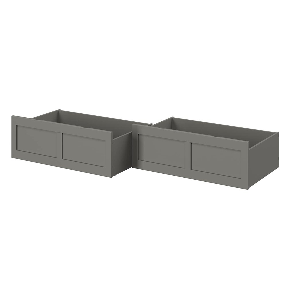 AFI, Bed Drawer Set of 2 Twin/Full, Grey