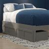 AFI, Bed Drawer Set of 2 Twin/Full, Grey view 3