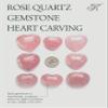 KALIFANO Rose Quartz Heart - Worry Stone with Healing & Calming Effects - AAA Grade High Energy Cuarzo Rosa Carving with Information Card - Reiki Crystal Used for Friendship and Love (Family Owned) view 4