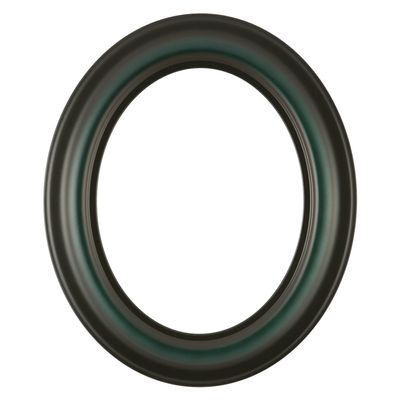 ArtToFrames 14x17 Inch 450 Oval Frame Hunter Green Comes with Oval Flat Glass, Oval Frame Back and Wall Hanging Hardware (450A1417HG)
