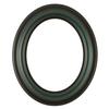 ArtToFrames 14x17 Inch 450 Oval Frame Hunter Green Comes with Oval Flat Glass, Oval Frame Back and Wall Hanging Hardware (450A1417HG) view 1