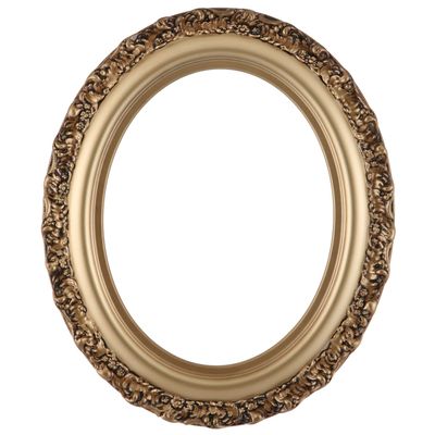 ArtToFrames 11x14 Inch 454 Oval Frame Desert Gold Comes with Oval Acrylic Std, Oval Frame Back and Wall Hanging Hardware (454A1114DG)