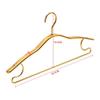 10PCS Thicken Aluminium Alloy Drying Rack Anti-Slip Clothes Rack Adult Child Coat Wardrobe Space Saver Storage Hangers (Gold) view 3