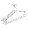 10PCS Thicken Aluminium Alloy Drying Rack Anti-Slip Clothes Rack Adult Child Coat Wardrobe Space Saver Storage Hangers (Silver) view 1