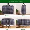 Evealyn Extra Large Storage Bags ,Tote Moving Luggage Bag 118L(2-Pack),Large Capacity Clothing Storage Bags Oxford Cloth Waterproof for Travelling,College Carrying,Dorm Room Essentials, Moving Supplies (Navy blue, L) view 4