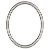 ArtToFrames 8x10 Inch 553 Oval Frame Silver Spray Comes with Premium Clear Glass, Oval Frame Back and Wall Hanging Hardware (553A0810SS) view 1