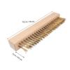 Wakauto 1pc Roaster Brush Premium Cleaning Scrubber for Kitchen Oven Sink and Aquarium High Grade Wire Comfortable Grip Versatile Cleaning Tool view 2