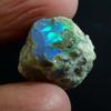 Dazzlegems 24.20 Cts AAA 100% Natural Rainbow Welo Fire Ethiopian Opal Rough Loose Gemstones-BC06-16 view 1