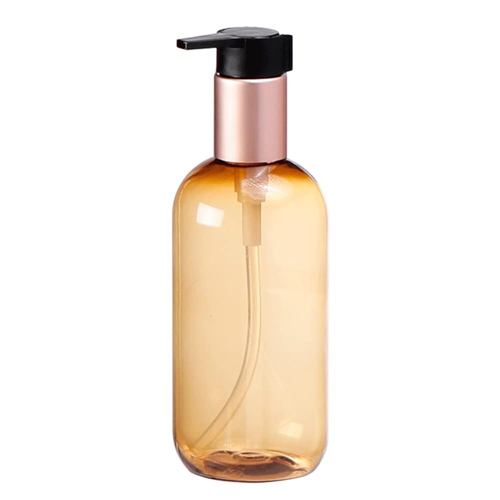 BDPP Soap Dispenser Pump Bottle-Transparent Empty Plastic Lotion Dispenser Leak-Proof Refillable Container for Bathroom and Kitchen (Size : Small)
