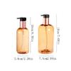 BDPP Soap Dispenser Pump Bottle-Transparent Empty Plastic Lotion Dispenser Leak-Proof Refillable Container for Bathroom and Kitchen (Size : Small) view 2