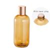 BDPP Soap Dispenser Pump Bottle-Transparent Empty Plastic Lotion Dispenser Leak-Proof Refillable Container for Bathroom and Kitchen (Size : Small) view 3