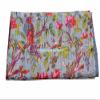 Sophia-Art Twin/King Bed Bohemian Bird Queen Bedspread Handcrafted Handmade Quilt Kantha Bird Print Cover Unique Blanket Bedding Quilt (Grey, California King 108"x108" with Sham Cover) view 2