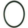 ArtToFrames 9x12 Inch Oval Frame Hunter Green Comes with Flat Glass, Frame Back and Wall Hanging Hardware view 1