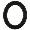 ArtToFrames 14x17 Inch 830 Oval Frame Matte Black Comes with Oval Flat Glass, Oval Frame Back and Wall Hanging Hardware (830A1417MB) view 1