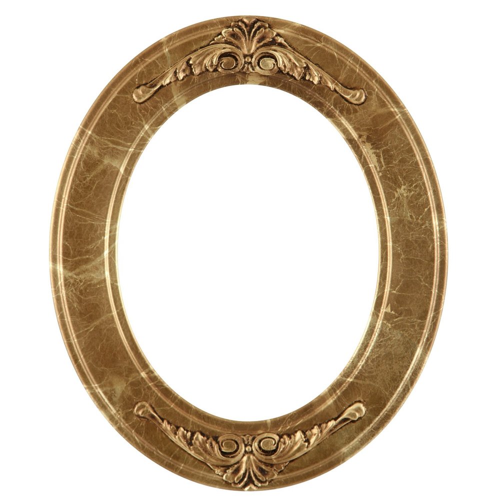 ArtToFrames 16x20 Inch 831 Oval Frame Champagne Gold Comes with Glass Premium Clear, Oval Frame Back and Wall Hanging Hardware (831A1620CG)
