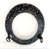 12" Maritime Black Patina Porthole Round Window Glass Nautical Boat Ship Porthole Decor view 2