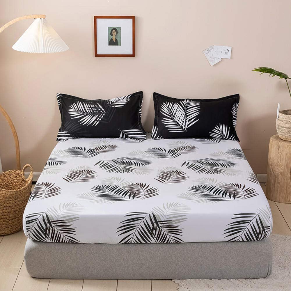 CFYCYHDZHT Bedding Best for Hotel Home Boys Girls Bedroom Fruit Bedding Fitted Sheets, Kids Soft Comfortable Cartoon Printed Mattress Protector P 15020025cm