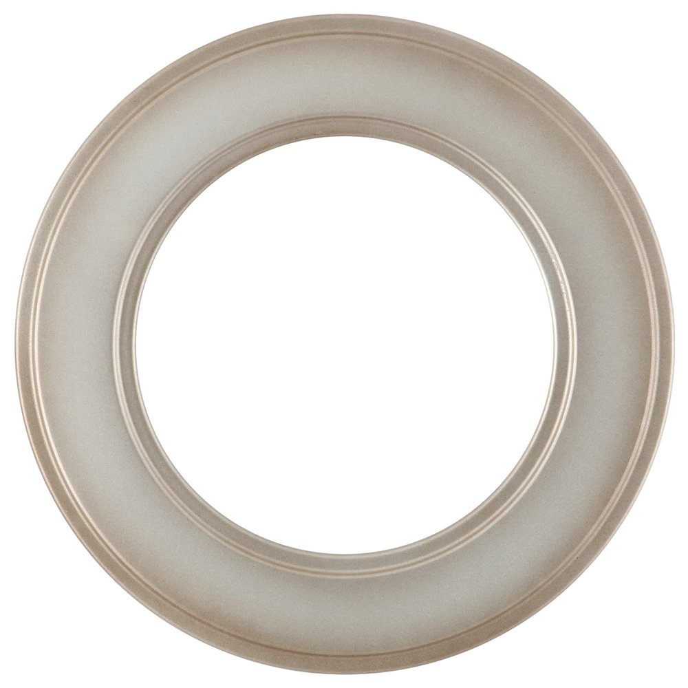 ArtToFrames 8 x 8 Inch 830 Circle Frame Silver Shade Picture Frame Comes with Circle Flat Glass, Circle Frame Back and Wall Hanging Hardware (830C0808SH)