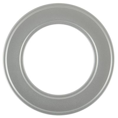ArtToFrames 8 x 8 Inch 830 Circle Frame Silver Spray Picture Frame Comes with Circle Flat Glass, Circle Frame Back and Wall Hanging Hardware (830C0808SS)