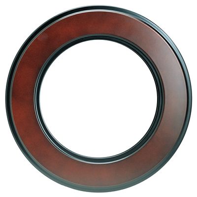 ArtToFrames 8 x 8 Inch 830 Circle Frame Rosewood Picture Frame Comes with Circle Flat Glass, Circle Frame Back and Wall Hanging Hardware (830C0808RO)