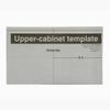 Compatible with Whirlpool W10190018 Template for Microwave view 1