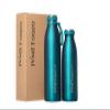 IVMET Aqua Stainless Steel Double Wall Vacuum Insulated Drinking Bottle Flask Metal reusable Canteen for Sport Fitness Outdoor (Turquoise, 25.3 Oz/750 ml) view 1